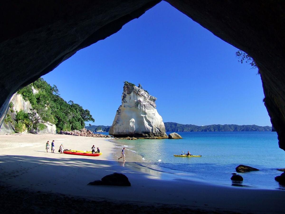 Albergue Tatahi Cove Back Packer Hahei Exterior foto